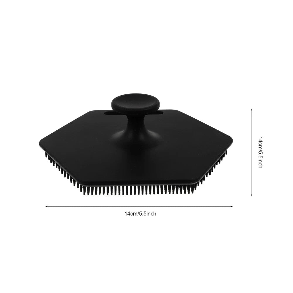 1Pc Bathroom Silicone Bath Scrubbers Multifunctional Bath Tool for Body Head Use