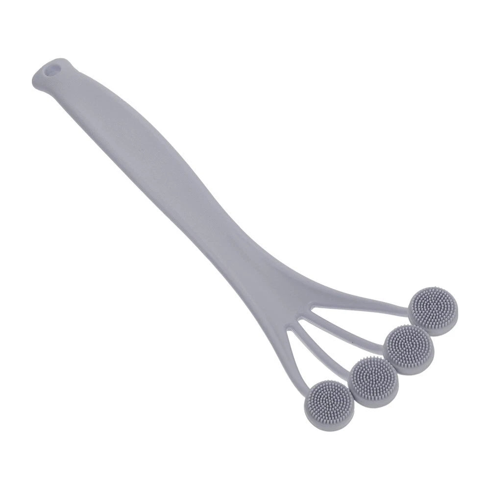 5 Count Exfoliating Bath Brush Shower Back Scrubber for Men Body