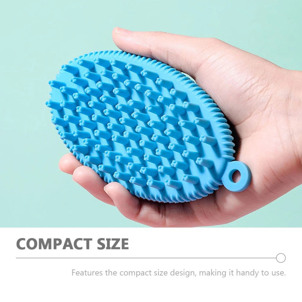 3 Pcs Bath Brush Child Newborn Body Exfoliator Scrubbing Hair Washing