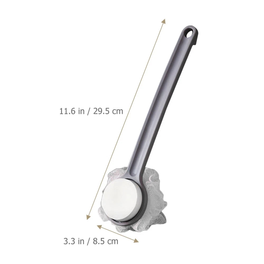 2 Count Bath Ball Brush Child Body Shower Scrubber Exfoliating for Back