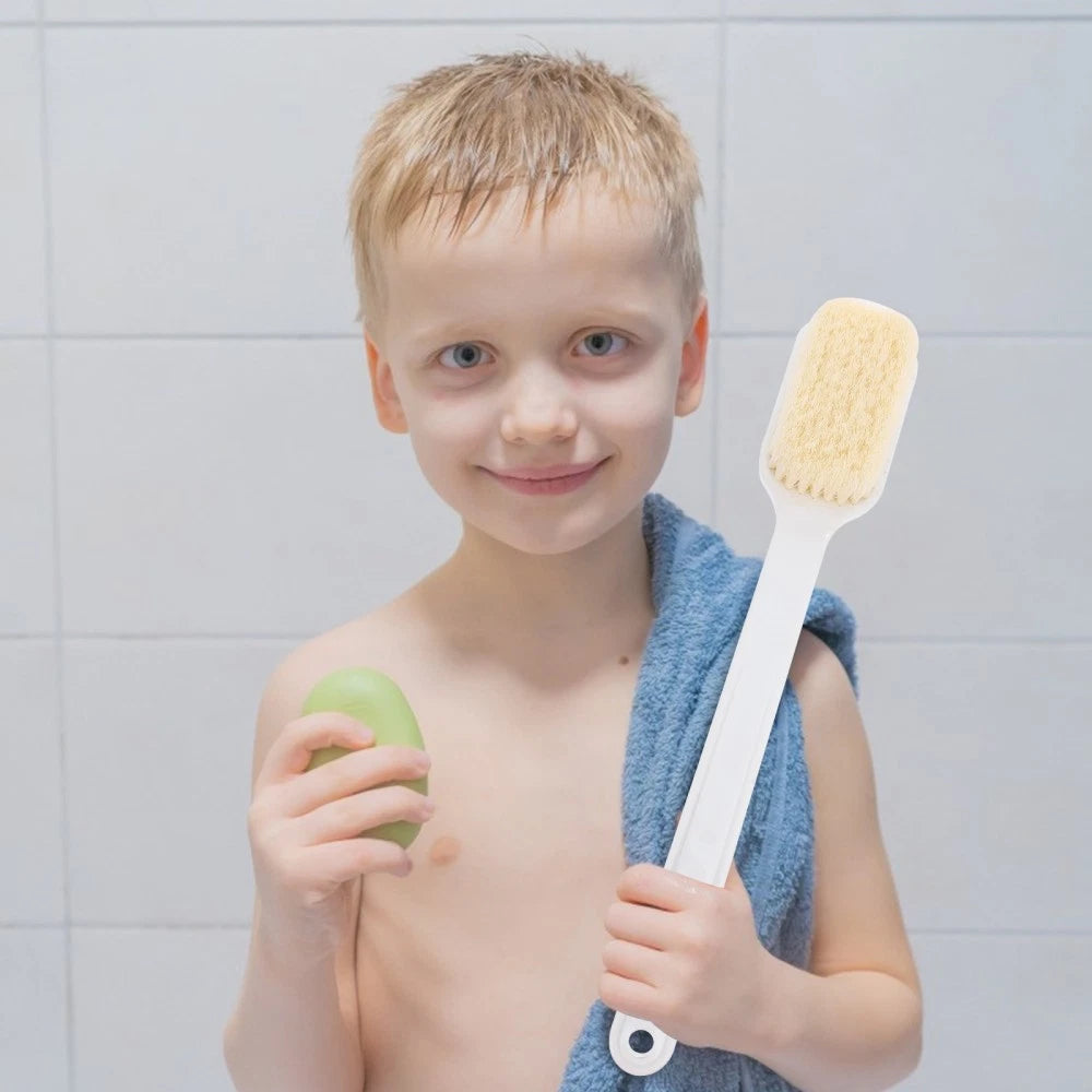 Back Scrub Brush Bath Shower Scrubber with Long Handle Bathroom Cleaner for