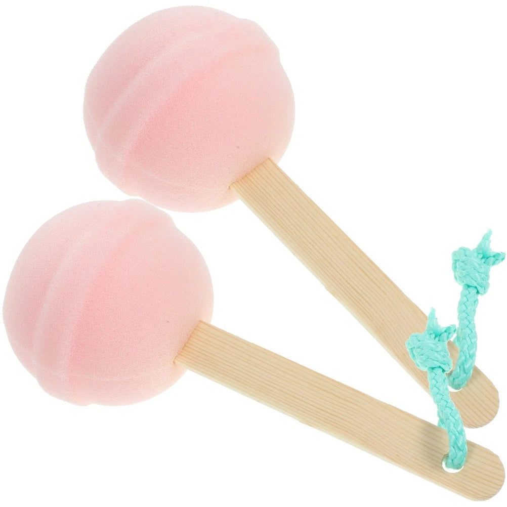 2 Pcs Bath Sponge Toddler Baby Shower Brush for Cleaning Body Scrubber