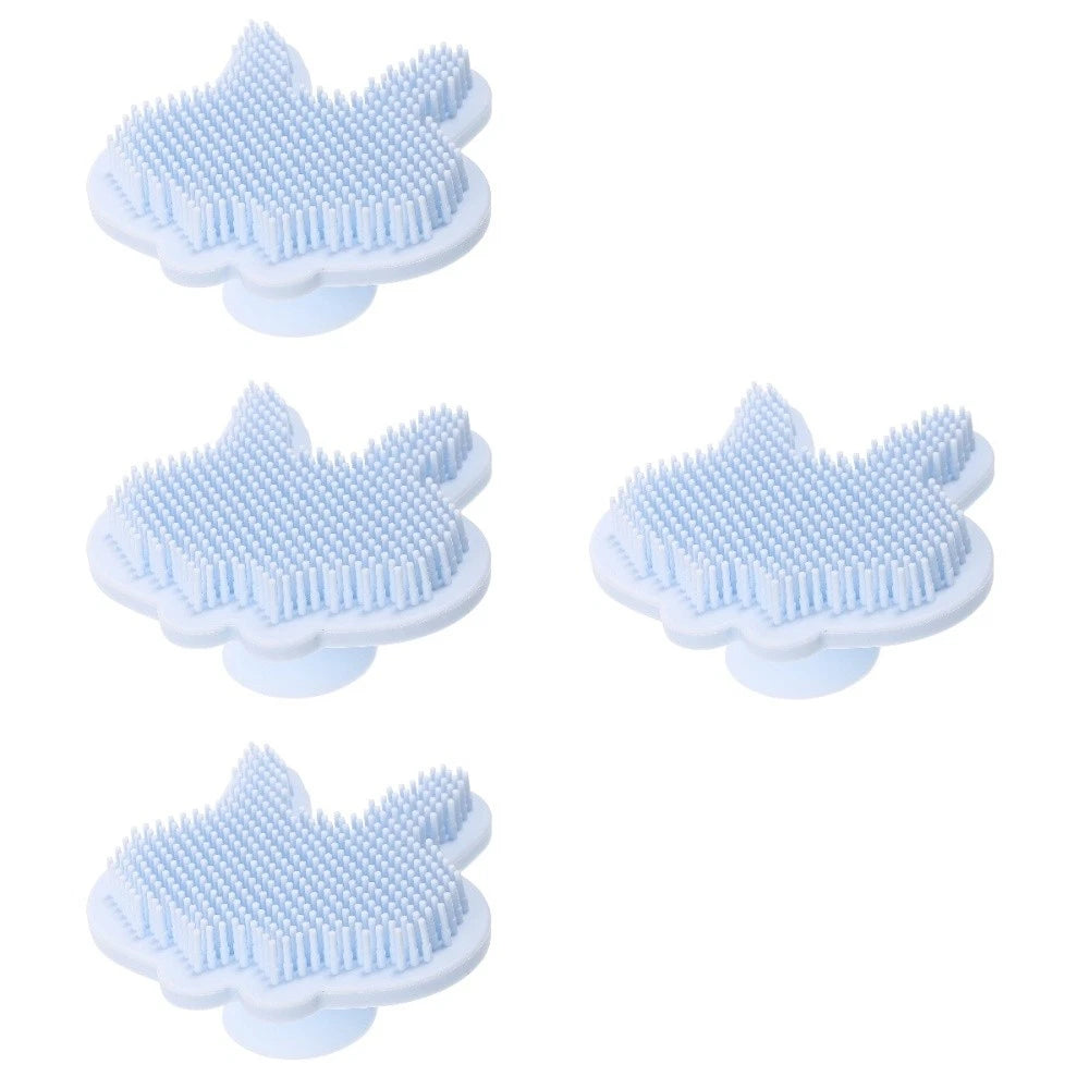 Silicone Bath Brush Child Baby Cleaning Scrubber Shower for Body