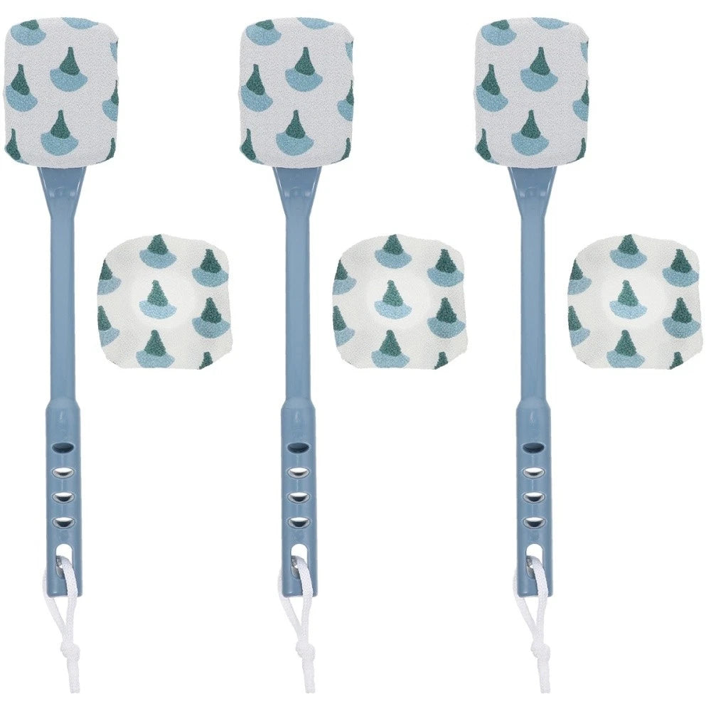 3 Pcs Scrub Bath Brush Back Scrubber for Use in Shower Body Brushes