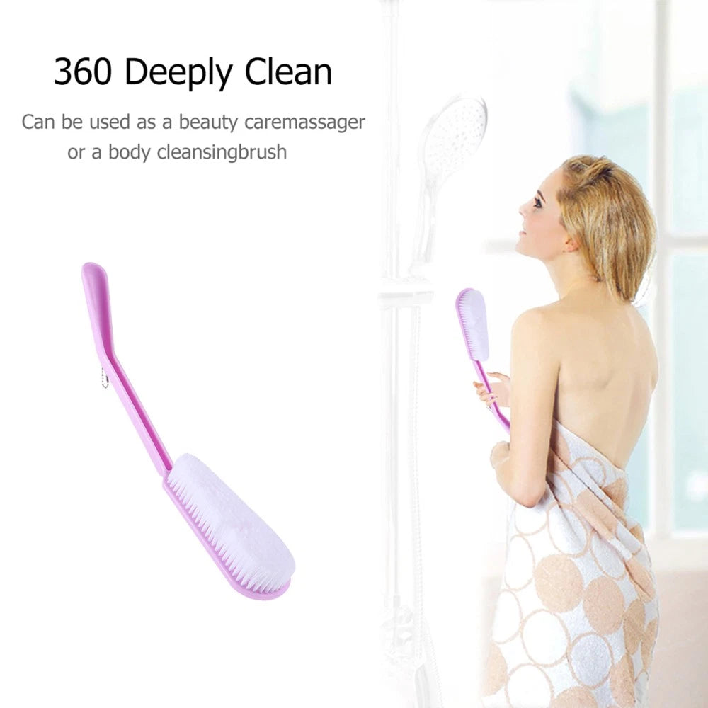 2 PCS Back Scrub Brush Cleaning for Body Care Bathroom