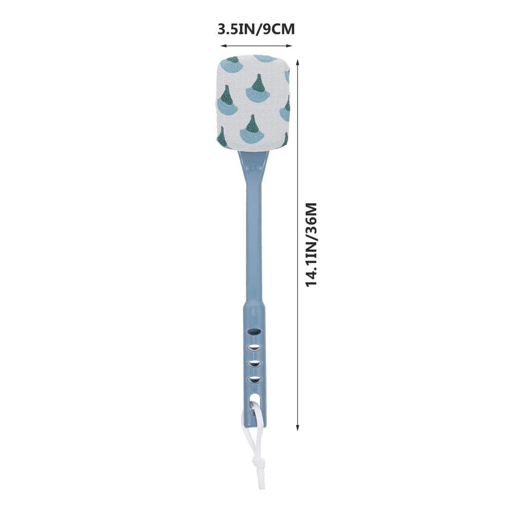 3 Pcs Scrub Bath Brush Body Brushes Back Scrubber for Use in Shower