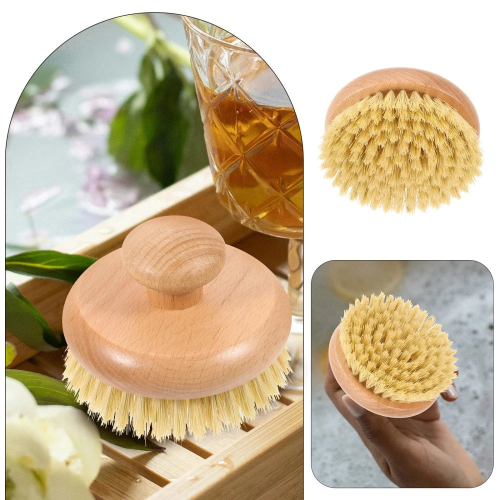 1pc Portable Handle Bathing Brush Practical Cleaning Shower Tool