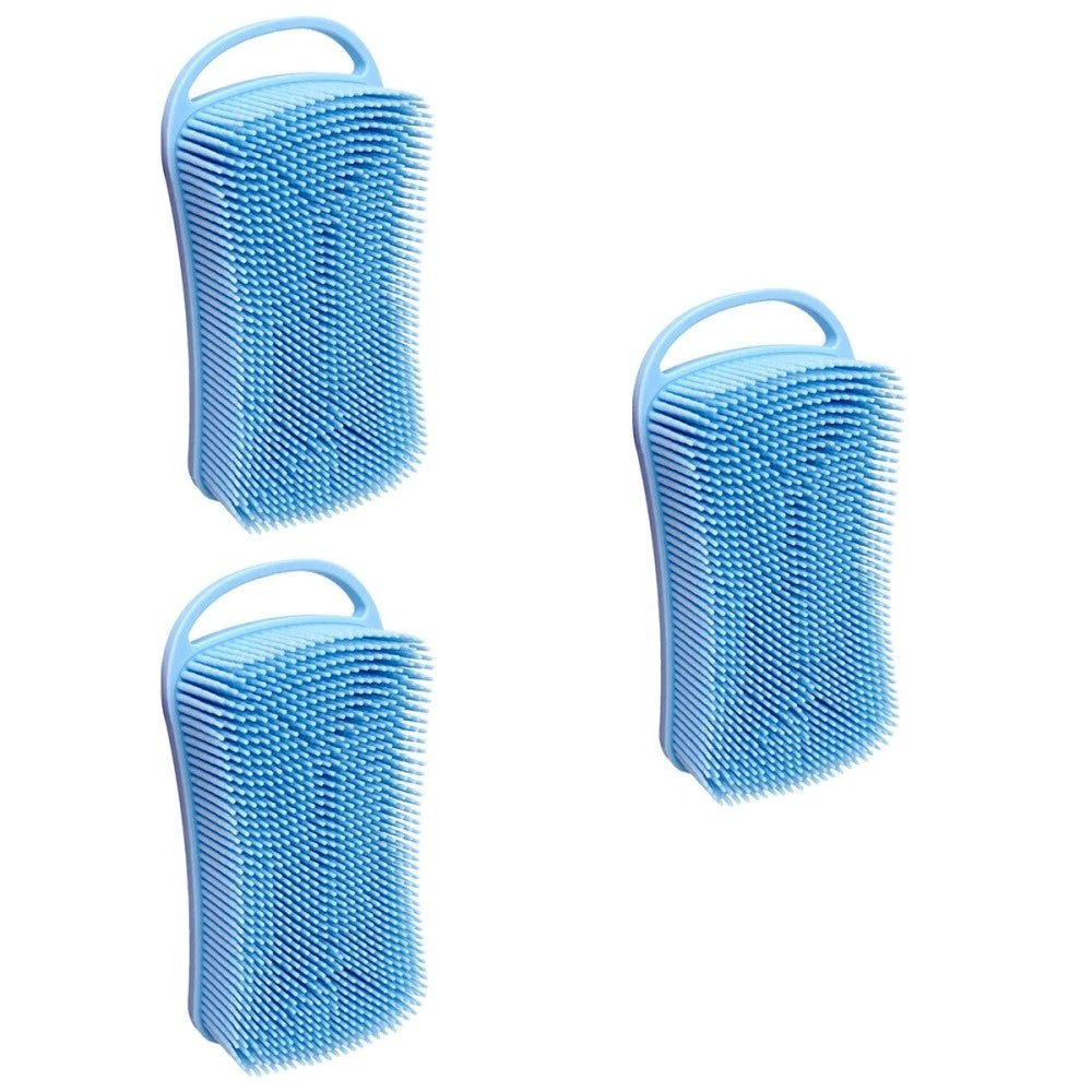 Silicone Bath Brush Baby Man Body Shower Scrubber for Nourishing