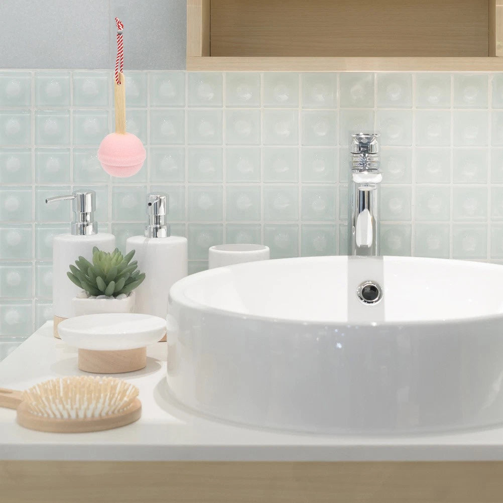 2 Pcs Bath Sponge Toddler Baby Shower Brush for Cleaning Body Scrubber