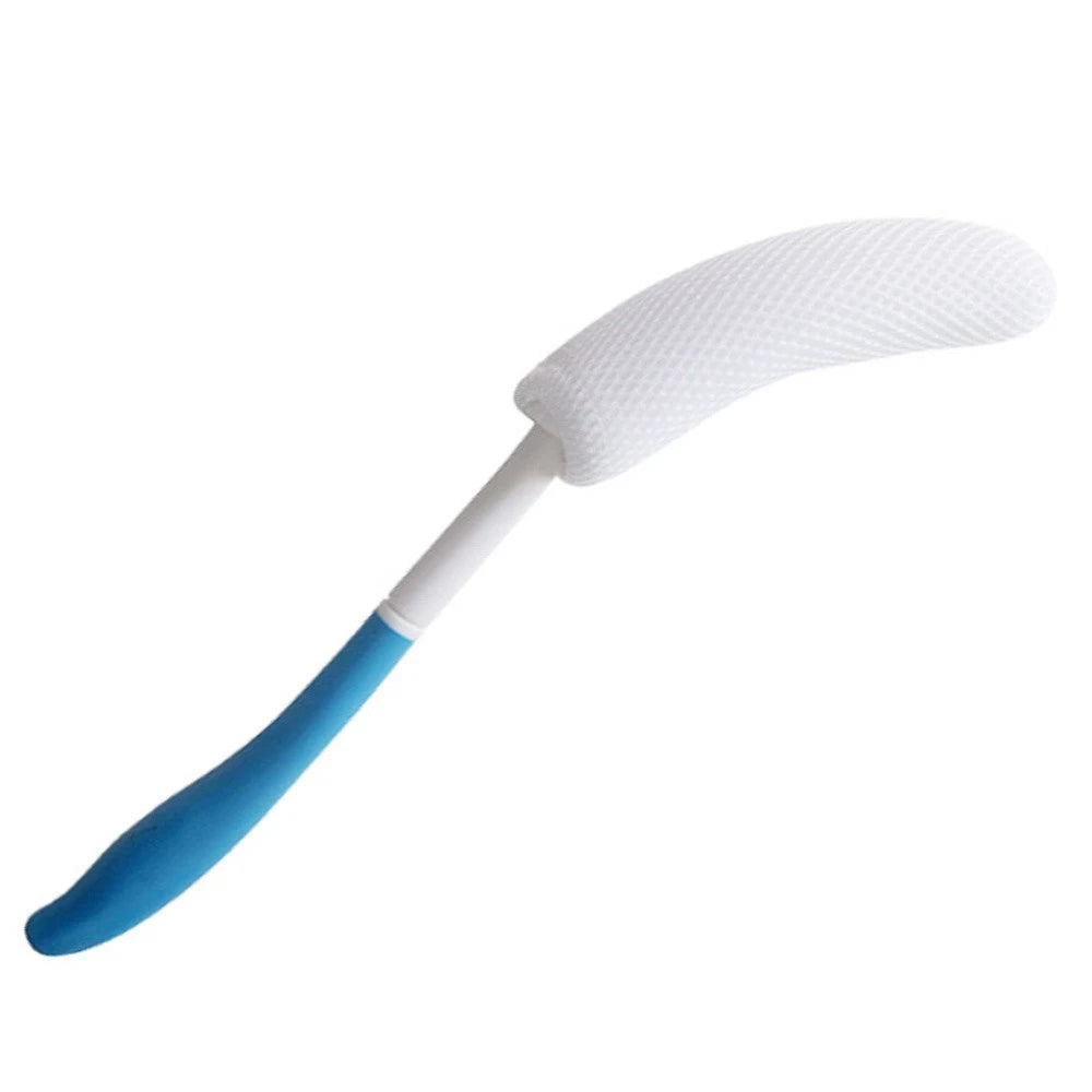 Back Scrubbing Brush Bathroom Sponge with Long Handle for Men