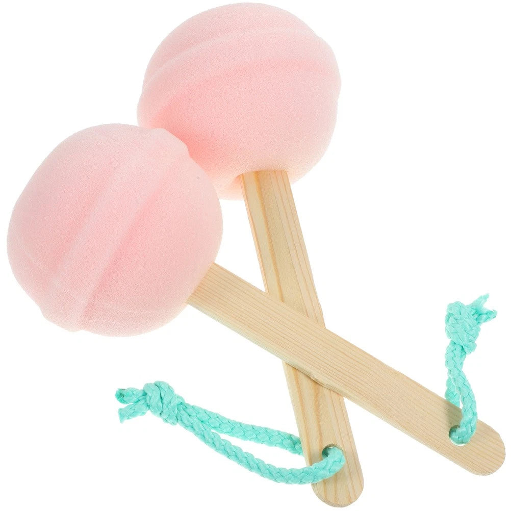 2 Pcs Bath Sponge Toddler Baby Shower Brush for Cleaning Body Scrubber