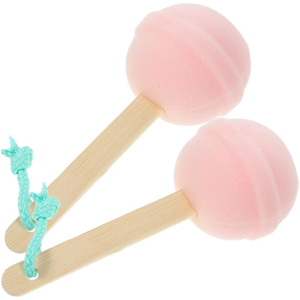 2 Pcs Bath Sponge Toddler Baby Shower Brush for Cleaning Body Scrubber