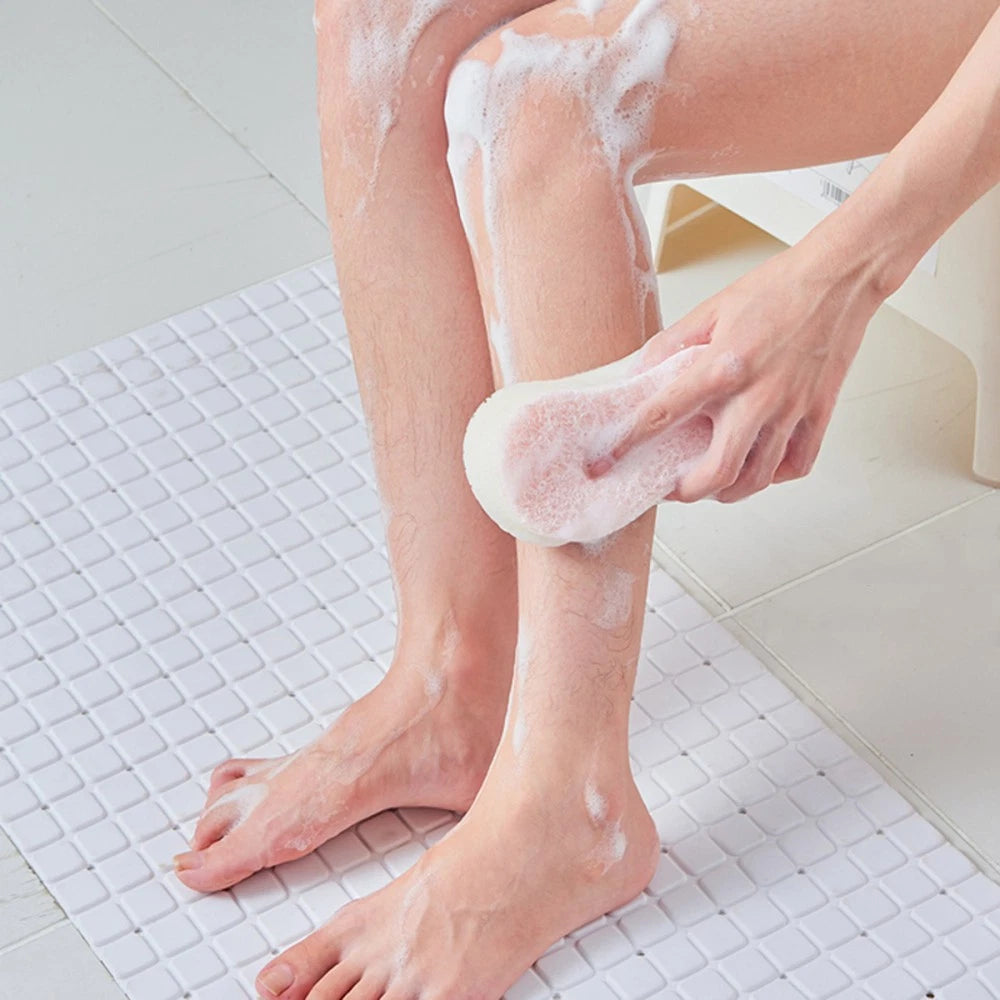 4 Pcs Exfoliating Sponge Shower Tools Scrub Brush for Body