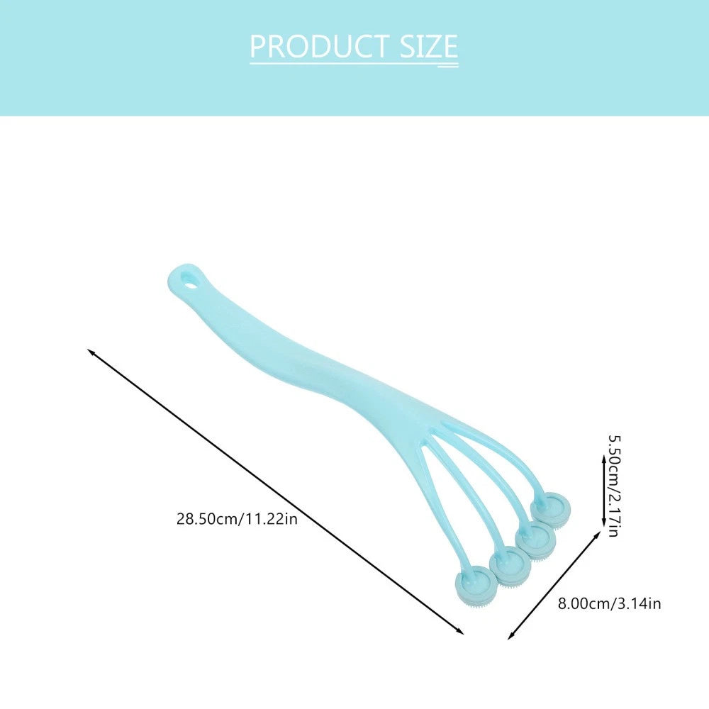 3 Pieces Exfoliating Bath Brush Man Shower Body Skin Massage Tool Cleaning