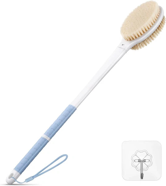 Back Scrubber Body Shower Brush - 20.5€™Â€™ Extra Long Bath Brush with Stiff &