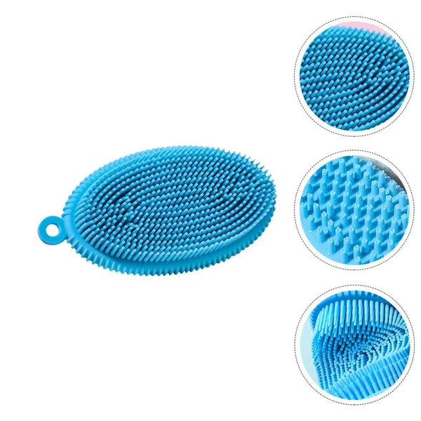 3 Pcs Bath Brush Child Newborn Body Exfoliator Scrubbing Hair Washing