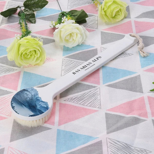 Bath Brush Body Scrubbers Exfoliating Back Long Handle Shower Sponge