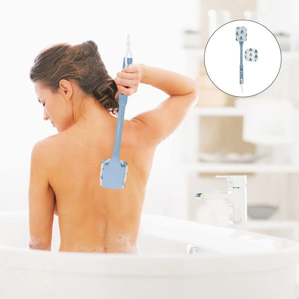 3 Pcs Scrub Bath Brush Back Scrubber for Use in Shower Body Brushes