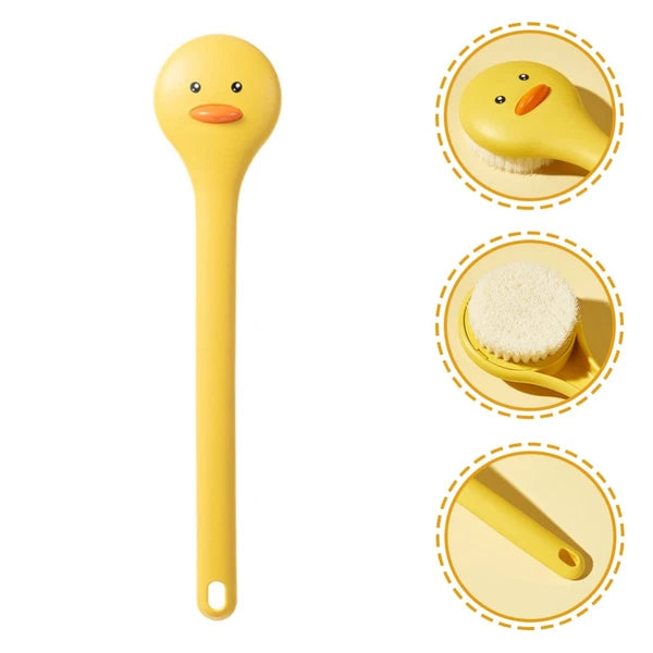 2 Count Bath Brush Body Shower Scrubber Exfoliator Tub Cleaning Long Handle