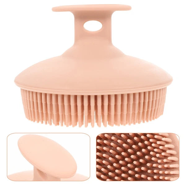 Bath Brush Travel Baby Exfoliating for Body Shower Scrubber Silicone