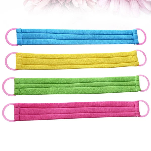 4 PCS Bath Towel Body Exfoliating Rubbing Exfoliator Scrub Japanese