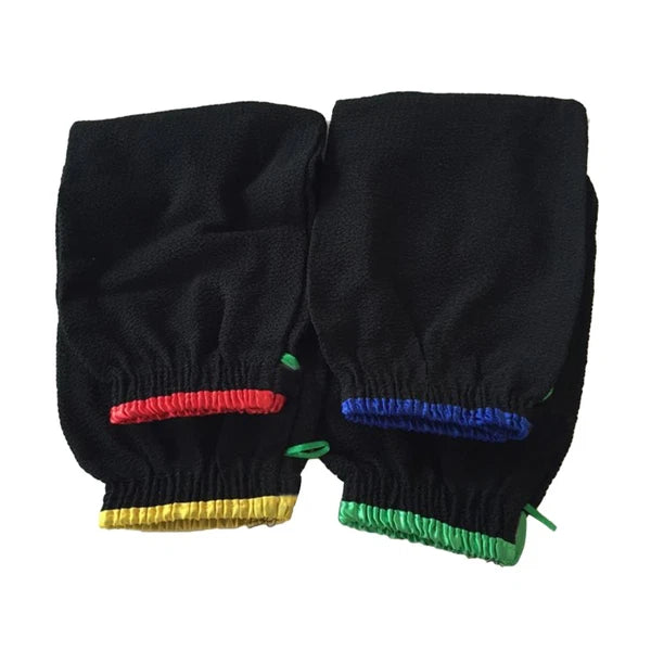 2pcs Bath Glove Exfoliating Bath Glove Scrubber Body Brush Glove Body Scrubber