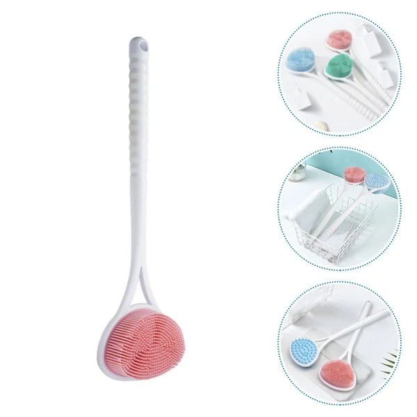 Back Scrub Brush Elder Man Shower Bath Scrubber Exfoliating Brushes