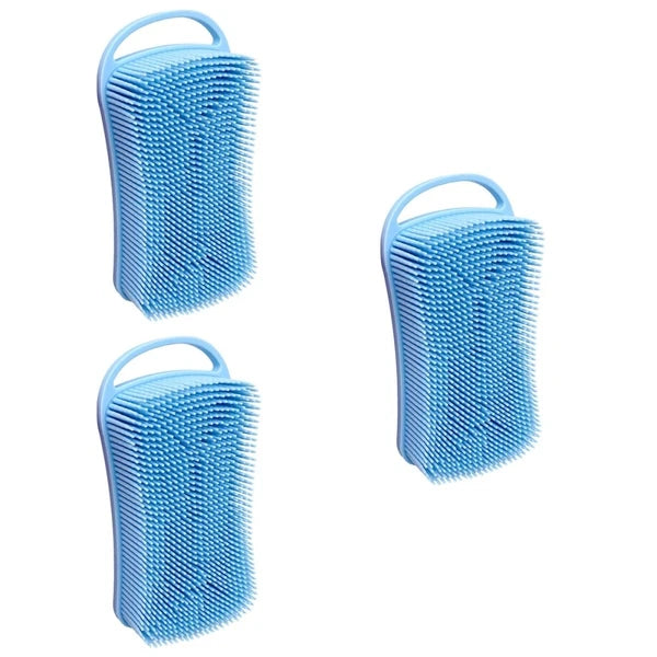 Silicone Bath Brush Baby Man Body Shower Scrubber for Nourishing