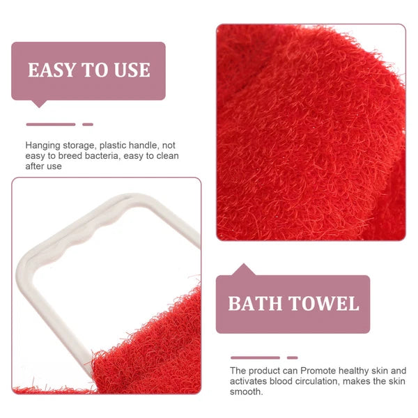 Back Scrubber for Shower Men Exfoliating Cloth Bathtub Towels