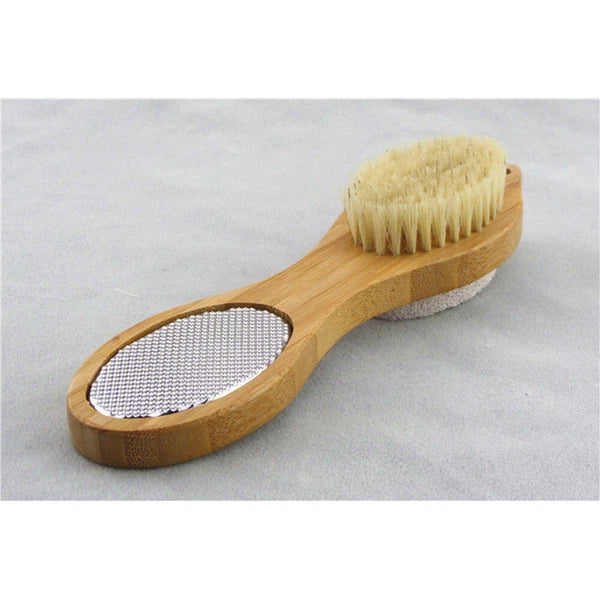 1PC Hard Skin Remover Feet Pedicure Scrubber Shower Foot Scrubber Brush