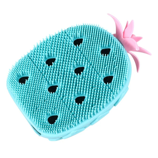 2 Pcs Bath Ball Scrubbing Brush Child Baby Silicone Shower Scrubber Brushes