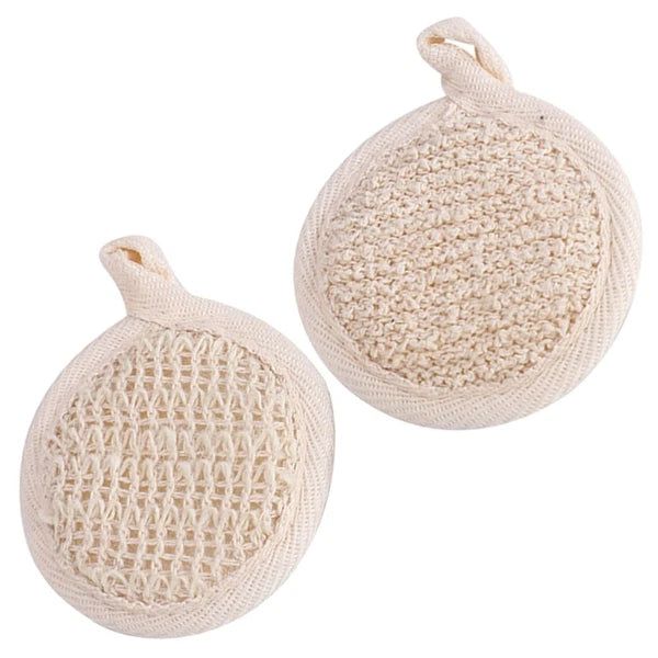 2 Pcs Bath Towel Scrubber for Cleaning Body Exfoliator Scrubbing Cloth