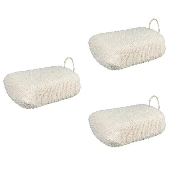 Bath Sponge Natural Exfoliating Loofah Shower Scrubber for Body Brush