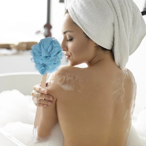 2 Pcs Bath Body Brushes Shower Wash for Cleaning Bathing Women