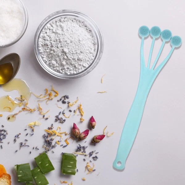 3 Pieces Exfoliating Bath Brush Man Shower Body Skin Massage Tool Cleaning