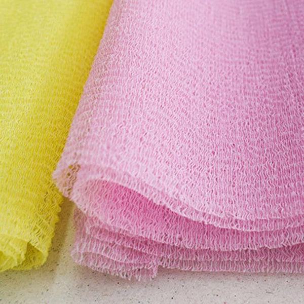 4 Pcs Bath Towel Soft Body Scrubber Exfoliating Brush for Cloth Nylon