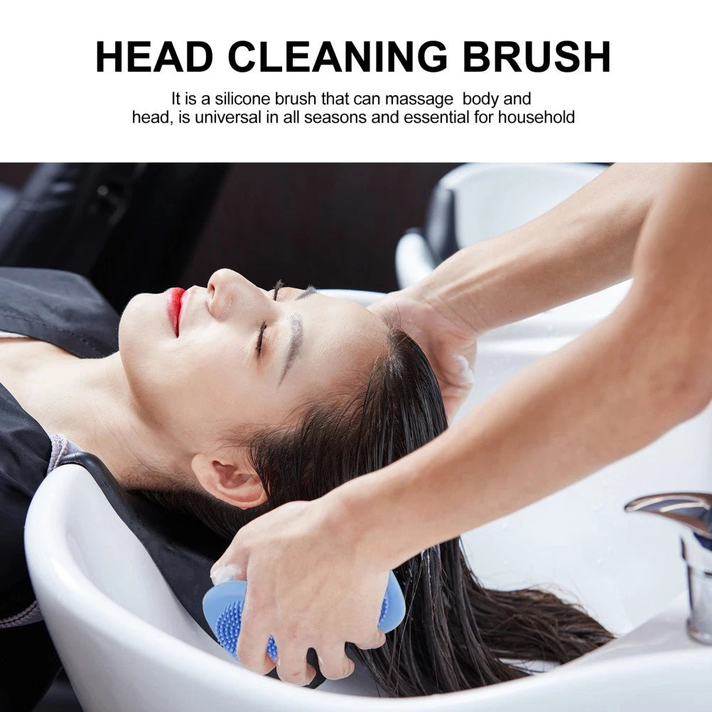 Multifunctional Bath Brush Silicone Body Scrubber Shower Baby Handheld