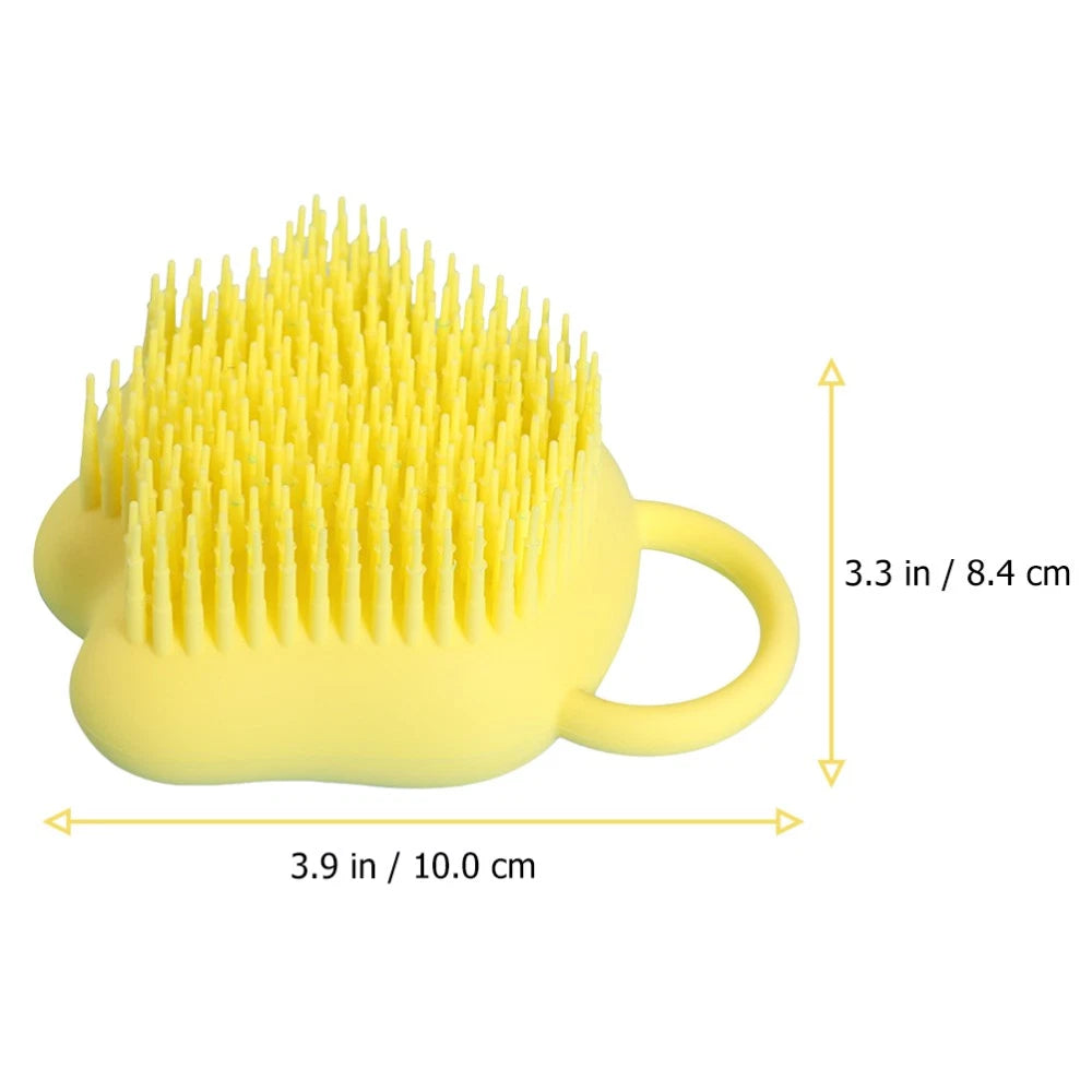 Cat Claw Bath Brush Child Baby Massage for Bathing Silicone Infant Shower