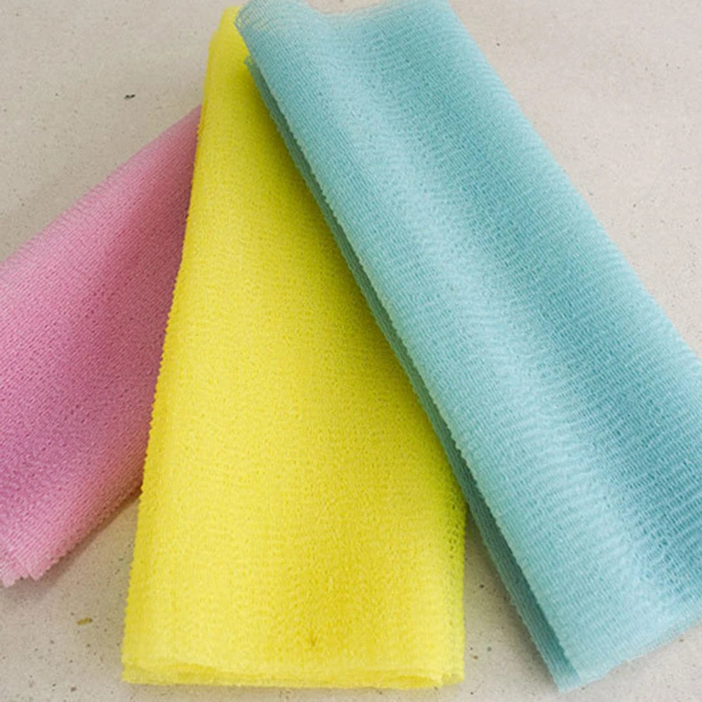4 Pcs Bath Towel Soft Body Scrubber Exfoliating Brush for Cloth Nylon