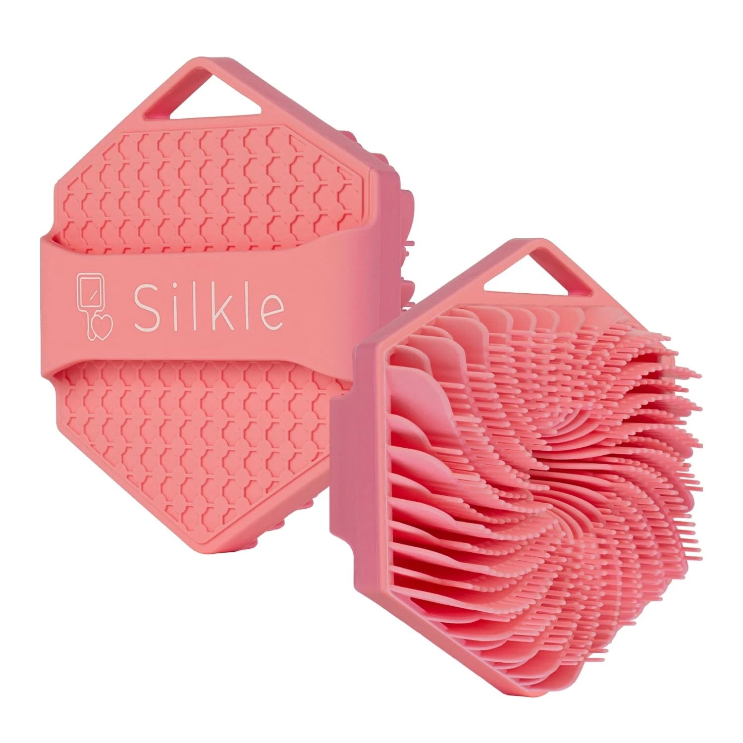 Silicone Body Scrubber - Exfoliating Bath Brush for Gentle Cleansing