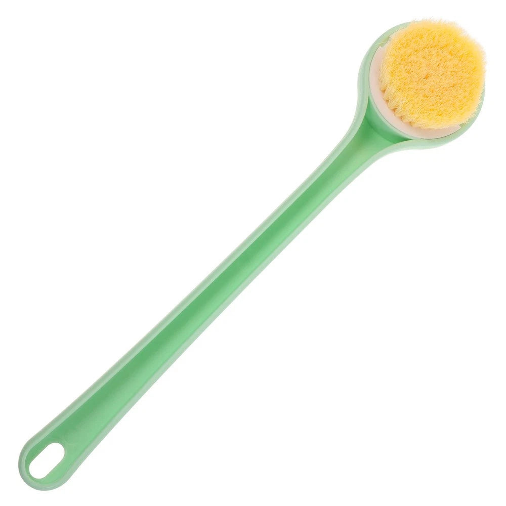 Bath Brush and Towel Girl Back Scrubber for Shower Women Long Handle
