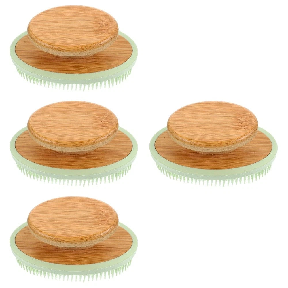 Bath Brush Silicone Body Scrubber Exfoliating Back for Shower Skin