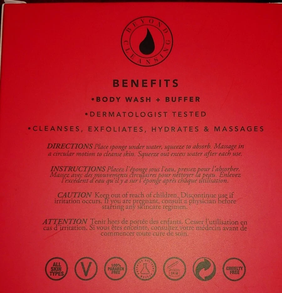 Spongelle Sugar Dahlia Infused Body Wash Buffer 3oz New Inside Sealed