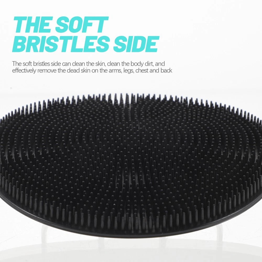 Silicone Scrub Brush Exfoliating Body Cleaning Brushes for Household