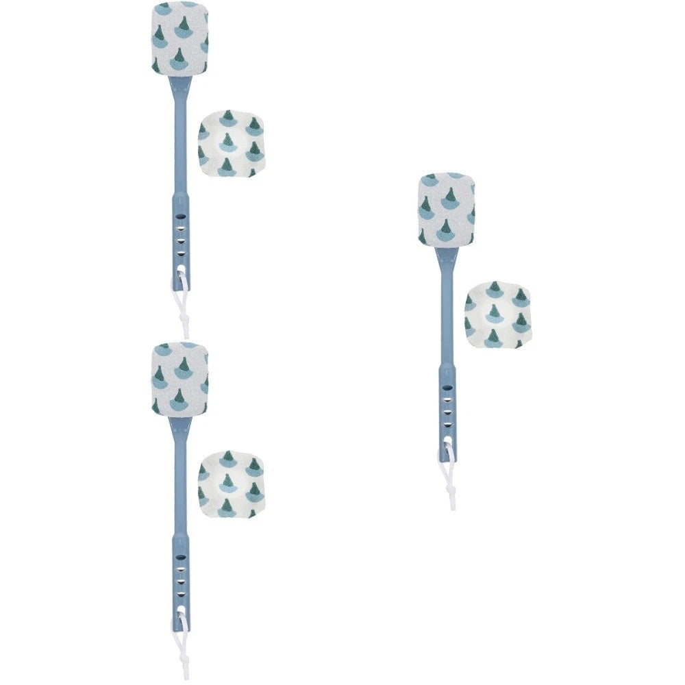 3 Pcs Scrub Bath Brush Body Brushes Back Scrubber for Use in Shower