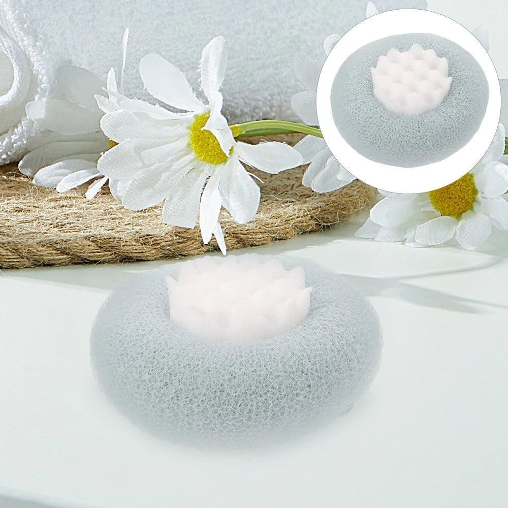 Suction Cup Bath Ball Soft Cleaning Brush Shower Exfoliating Exfoliator