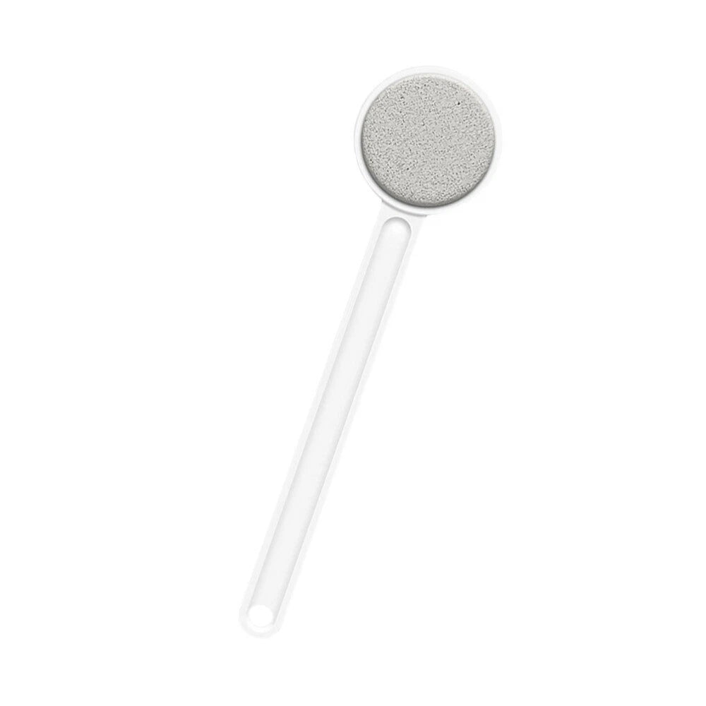 Long Handle Bath Brush Household Rub Back Brush Bathing Accessories (White)