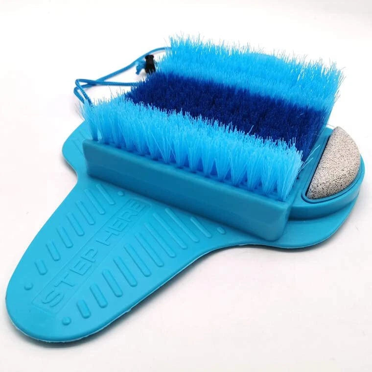 Exfoliating Foot Scrubber with Pumice Stone for Shower Bathroom Bathtub