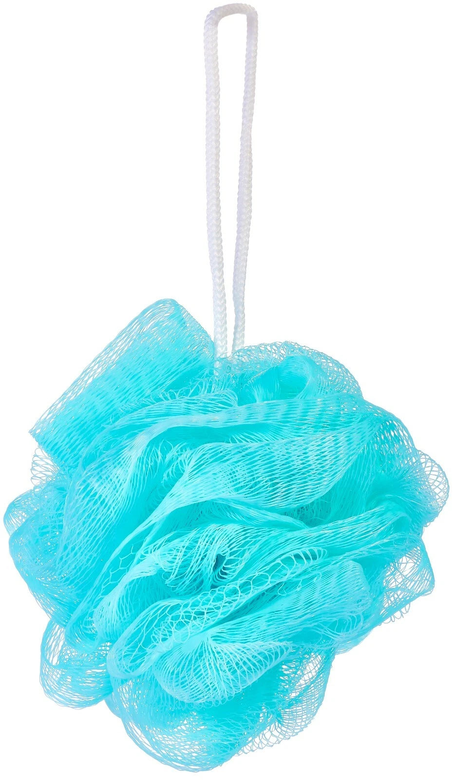 Bundle of 5 Exfoliating Sponges - Bath & Shower Puff Body Brush Scrub Mesh Ball
