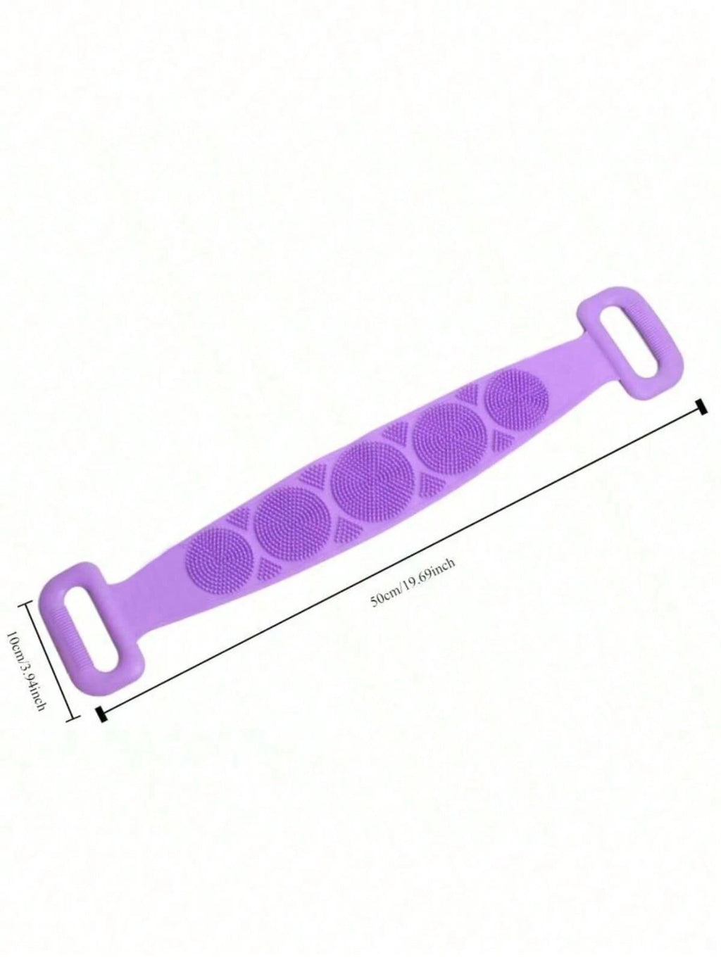 1 x Back Scrubber Body Cleaning Strap Bath Belt Single Side Massage Spa UK